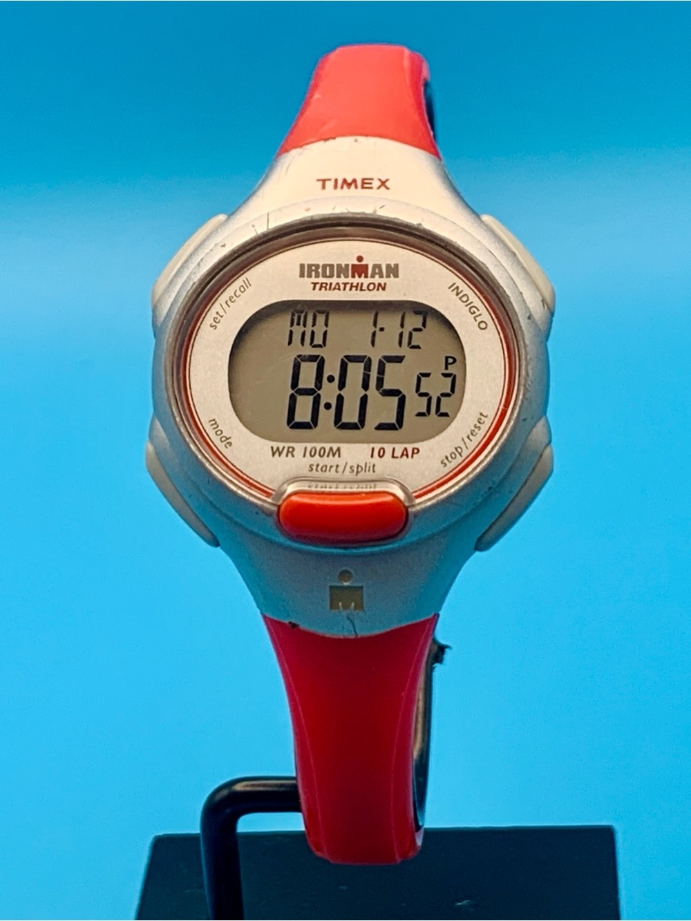 TIMEX IRONMAN Women’s 2013 Digital Watch Chrono Timer Indiglo Works New Battery